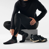 Smartwool Run Zero Cushion Ankle Sock (Men) - Black