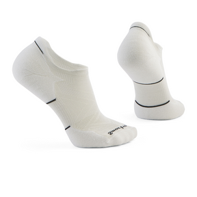 Smartwool Run Targeted Cushion Low Ankle Sock (Men) - White Accessories - Socks - Performance - The Heel Shoe Fitters