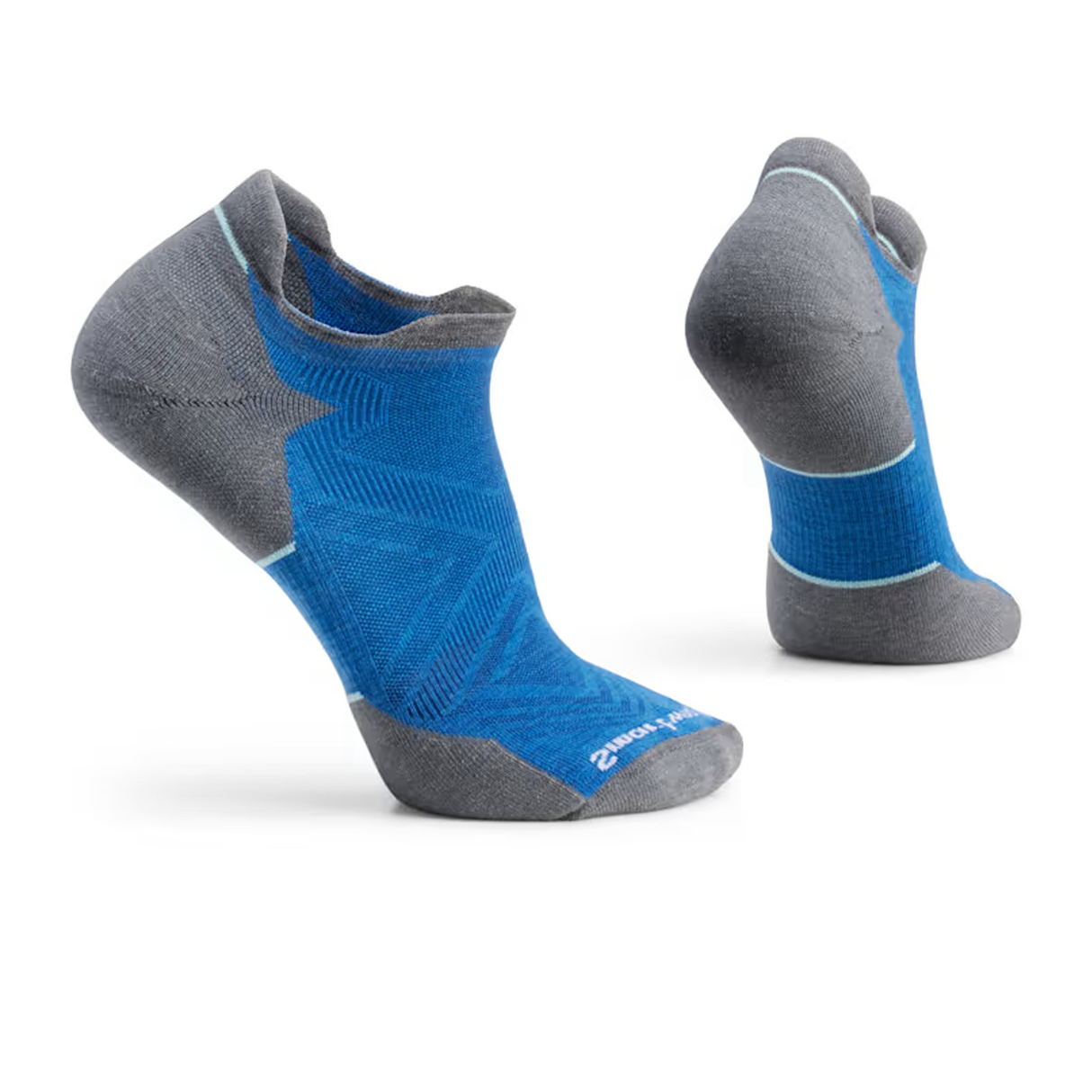 Smartwool Run Targeted Cushion Low Ankle Sock (Men) - Laguna Blue Accessories - Socks - Performance - The Heel Shoe Fitters