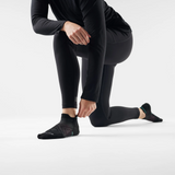 Smartwool Run Zero Cushion Low Ankle Sock (Women) - Black Accessories - Socks - Performance - The Heel Shoe Fitters