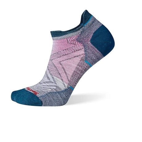Smartwool Run Zero Cushion Low Ankle Sock (Women) - Medium Gray Accessories - Socks - Performance - The Heel Shoe Fitters
