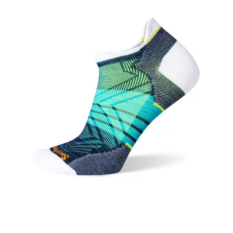 Smartwool Run Zero Cushion Stripe Low Ankle Sock (Women) - White Accessories - Socks - Performance - The Heel Shoe Fitters