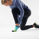 Smartwool Run Zero Cushion Ombre Print Low Ankle Sock (Women) - Capri