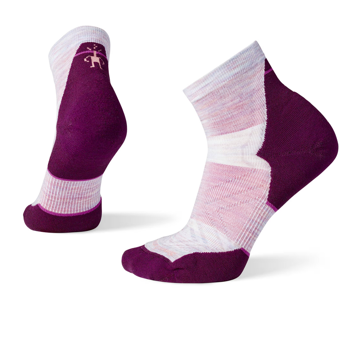 Smartwool Run Targeted Cushion Ankle Sock (Women) - Purple Eclipse Accessories - Socks - Performance - The Heel Shoe Fitters