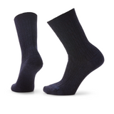 Smartwool Everyday Cable Crew Sock (Women) - Deep Navy Heather Accessories - Socks - Lifestyle - The Heel Shoe Fitters