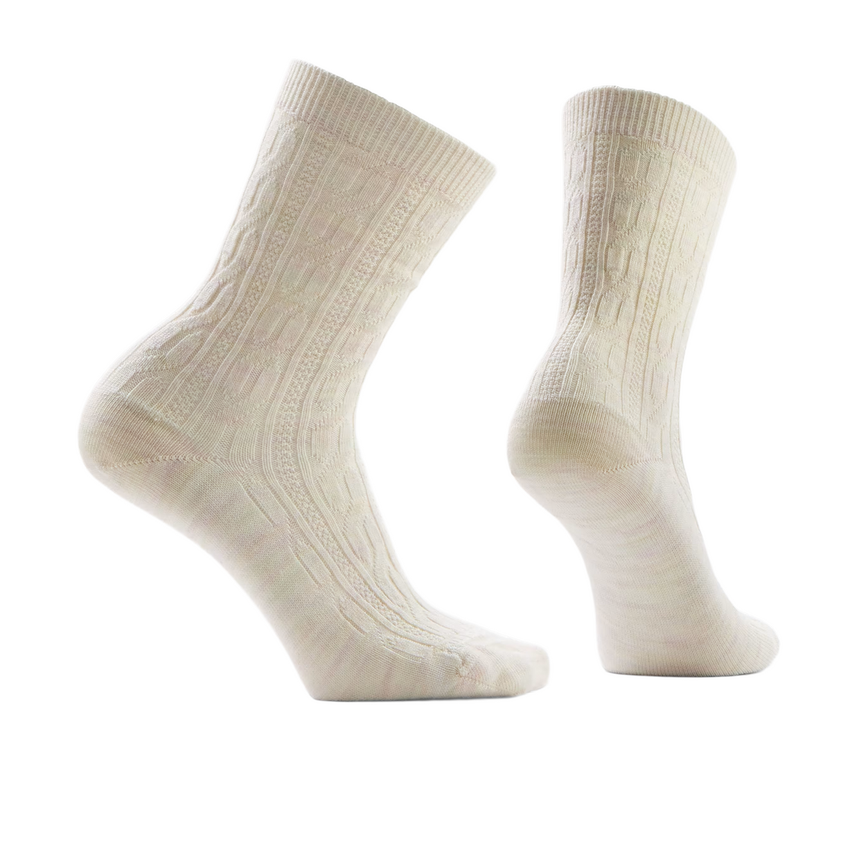 Smartwool Everyday Cable Crew Sock (Women) - Moonbeam