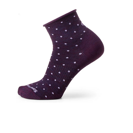 Smartwool Everyday Classic Dot Ankle Sock (Women) - Purple Iris Accessories - Socks - Lifestyle - The Heel Shoe Fitters