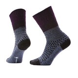 Smartwool Everyday Cozy Popcorn Cable Crew (Unisex) - Chalk Violet Accessories - Socks - Lifestyle - The Heel Shoe Fitters