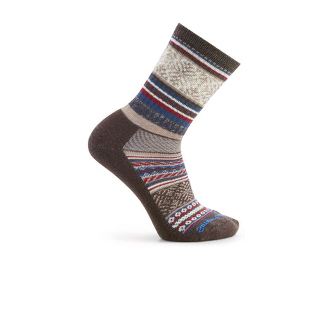 Smartwool Everyday Fair Isle Crew Sock (Unisex) - Chestnut Accessories - Socks - Lifestyle - The Heel Shoe Fitters