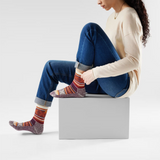 Smartwool Everyday Cozy Fair Isle Sweater Crew Sock (Unisex) - SW Moonbeam Accessories - Socks - Lifestyle - The Heel Shoe Fitters