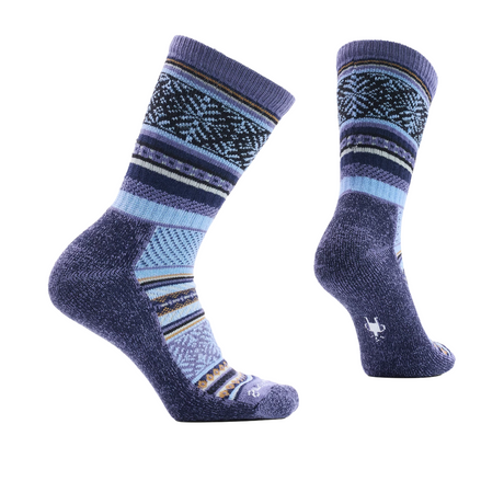 Smartwool Everyday Cozy Fair Isle Sweater Crew (Men) - Nightfall Blue Accessories - Socks - Lifestyle - The Heel Shoe Fitters