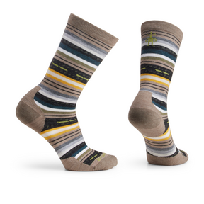 Smartwool Everyday Margarita Crew Sock (Unisex) - Fossil Accessories - Socks - Lifestyle - The Heel Shoe Fitters