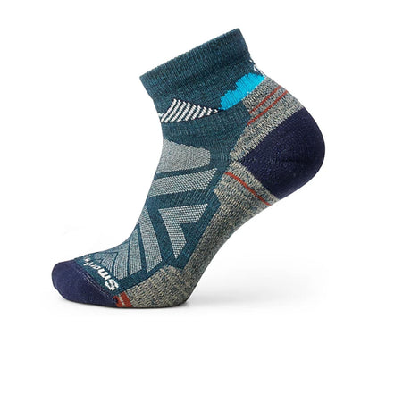 Smartwool Hike Light Cushion Clear Canyon Pattern Ankle Sock (Women) - Twilight Blue Accessories - Socks - Lifestyle - The Heel Shoe Fitters