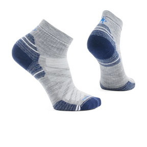 Smartwool Hike Targeted Cushion Ankle Sock (Men) - Light Gray Accessories - Socks - Performance - The Heel Shoe Fitters