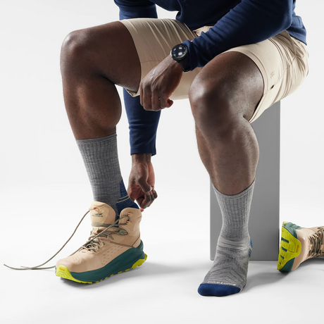 Smartwool Hike Targeted Cushion Crew Sock (Men) - Medium Grey Accessories - Socks - Performance - The Heel Shoe Fitters