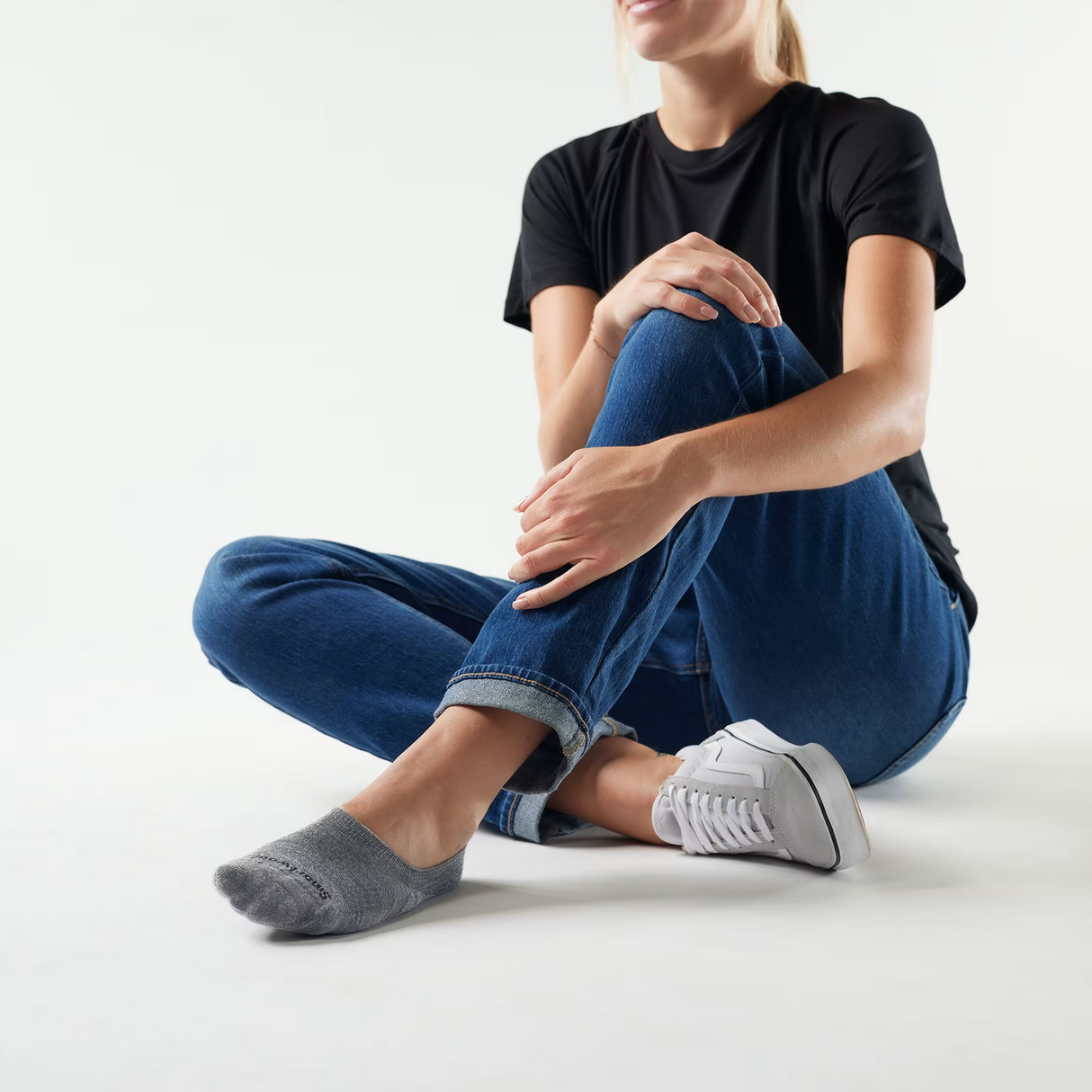 Smartwool Everyday No Show Sock (Men) - Medium Gray