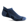 Sockwell Incline II Micro Compression Sock (Men) - Denim Accessories - Socks - Compression - The Heel Shoe Fitters