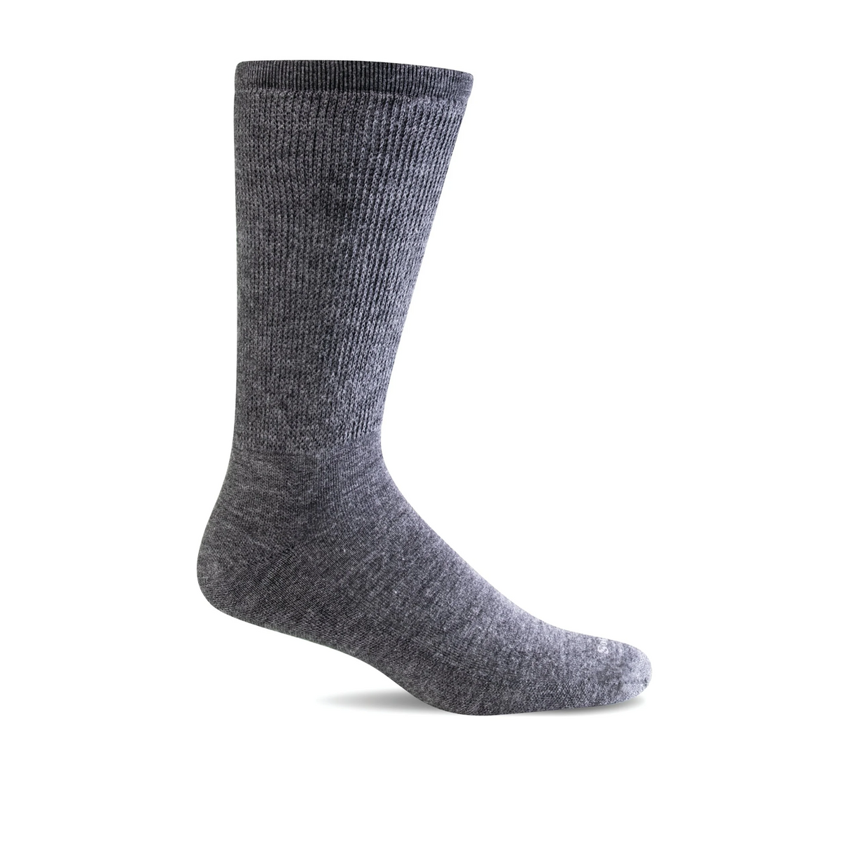 Sockwell Extra Easy Crew Sock (Men) - Charcoal Accessories - Socks - Lifestyle - The Heel Shoe Fitters