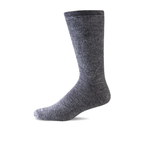 Sockwell Extra Easy Crew Sock (Men) - Charcoal Accessories - Socks - Lifestyle - The Heel Shoe Fitters