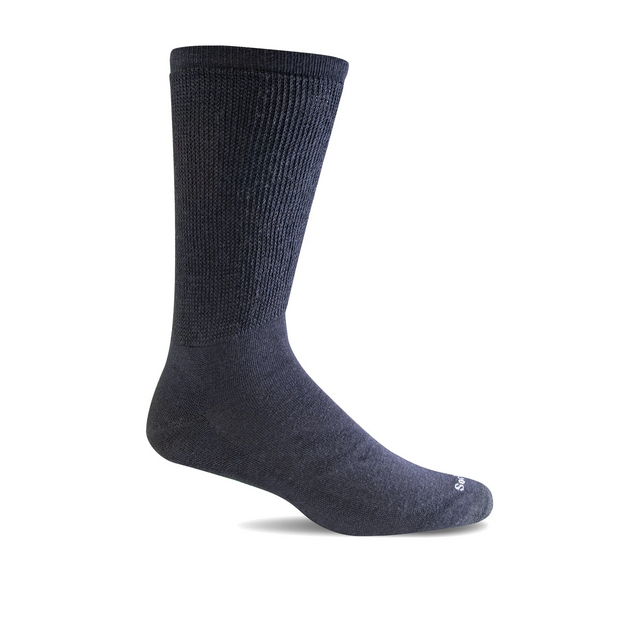 Sockwell Extra Easy Crew Sock (Men) - Black Accessories - Socks - Lifestyle - The Heel Shoe Fitters