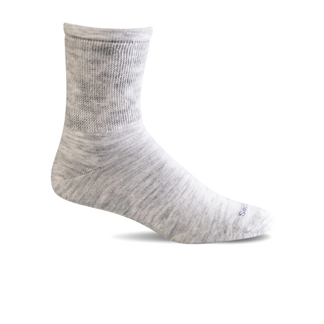 Sockwell Extra Easy Crew Sock (Women) - Ash Accessories - Socks - Lifestyle - The Heel Shoe Fitters