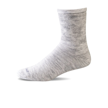 Sockwell Extra Easy Crew Sock (Women) - Ash Accessories - Socks - Lifestyle - The Heel Shoe Fitters