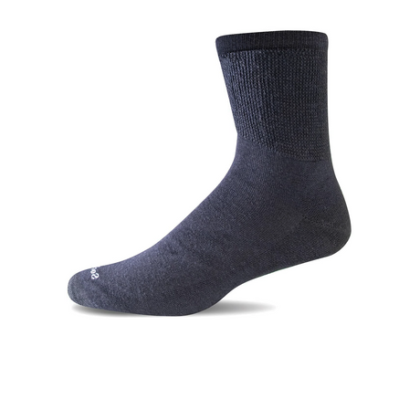 Sockwell Extra Easy Crew Sock (Women) - Black Accessories - Socks - Lifestyle - The Heel Shoe Fitters