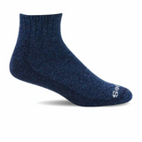 Sockwell Big Easy Relaxed Fit Mini Crew Sock (Men) - Navy