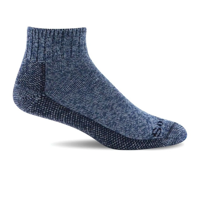Sockwell Big Easy Relaxed Fit Mini Crew Sock (Women) - Denim Accessories - Socks - Performance - The Heel Shoe Fitters