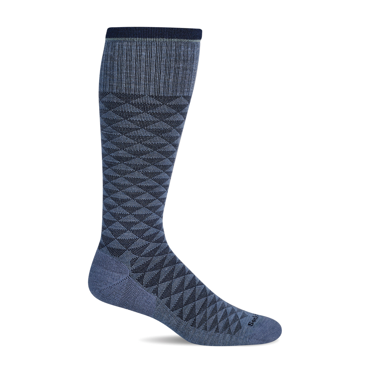 Sockwell Dapper Over the Calf Compression Sock (Men) - Bluestone Accessories - Socks - Lifestyle - The Heel Shoe Fitters