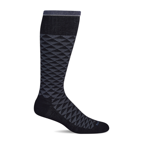 Sockwell Dapper Over the Calf Compression Sock (Men) - Black Accessories - Socks - Lifestyle - The Heel Shoe Fitters