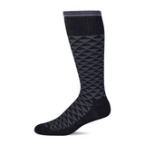 Sockwell Dapper Over the Calf Compression Sock (Men) - Black Accessories - Socks - Lifestyle - The Heel Shoe Fitters