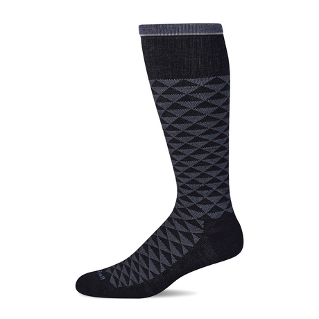 Sockwell Dapper Over the Calf Compression Sock (Men) - Black Accessories - Socks - Lifestyle - The Heel Shoe Fitters