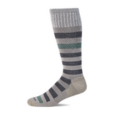 Sockwell Rugby Over the Calf Compression Sock (Men) - Putty Accessories - Socks - Lifestyle - The Heel Shoe Fitters