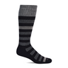 Sockwell Rugby Over the Calf Compression Sock (Men) - Black Accessories - Socks - Lifestyle - The Heel Shoe Fitters