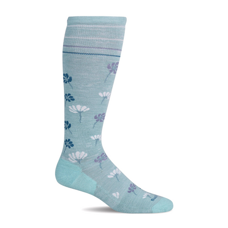 Sockwell Field Flower Over the Calf Compression Sock (Women) Accessories - Socks - Compression - The Heel Shoe Fitters