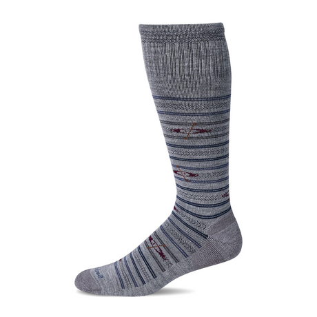Sockwell Float (Men) - Lt. Grey Accessories - Socks - Compression - The Heel Shoe Fitters