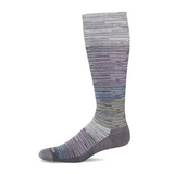 Sockwell Good Vibes Over the Calf Compression Sock (Women) - Charcoal Accessories - Socks - Compression - The Heel Shoe Fitters
