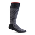 Sockwell Shadow Box Over the Calf Compression Sock (Men) - Black Accessories - Socks - Compression - The Heel Shoe Fitters