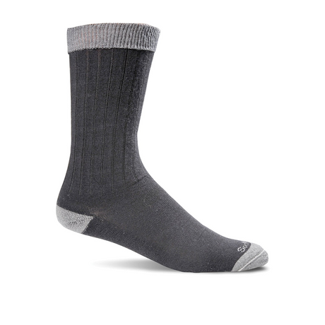 Sockwell Easy Does It Crew Sock (Men) - Black Accessories - Socks - Lifestyle - The Heel Shoe Fitters