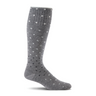 Sockwell On the Spot Over the Calf Compression Sock (Women) - Charcoal Accessories - Socks - Compression - The Heel Shoe Fitters