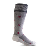 Sockwell Elevation Over the Calf Compression Sock (Women) - Oyster Accessories - Socks - Compression - The Heel Shoe Fitters