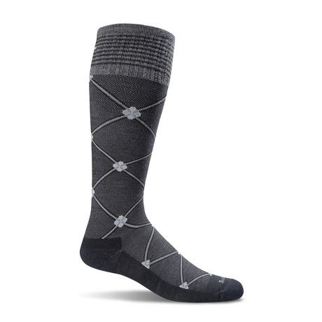 Sockwell Elevation Over the Calf Compression Sock (Women) - Black Multi Accessories - Socks - Compression - The Heel Shoe Fitters