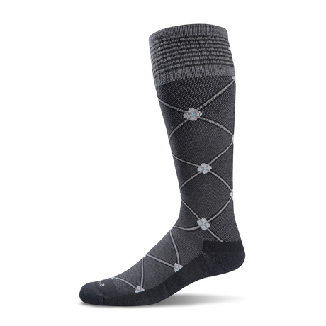 Sockwell Elevation Over the Calf Compression Sock (Women) - Black Multi Accessories - Socks - Compression - The Heel Shoe Fitters