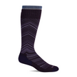 Sockwell Full Flattery Over the Calf Compression Sock (Women) - Blackberry Accessories - Socks - Compression - The Heel Shoe Fitters