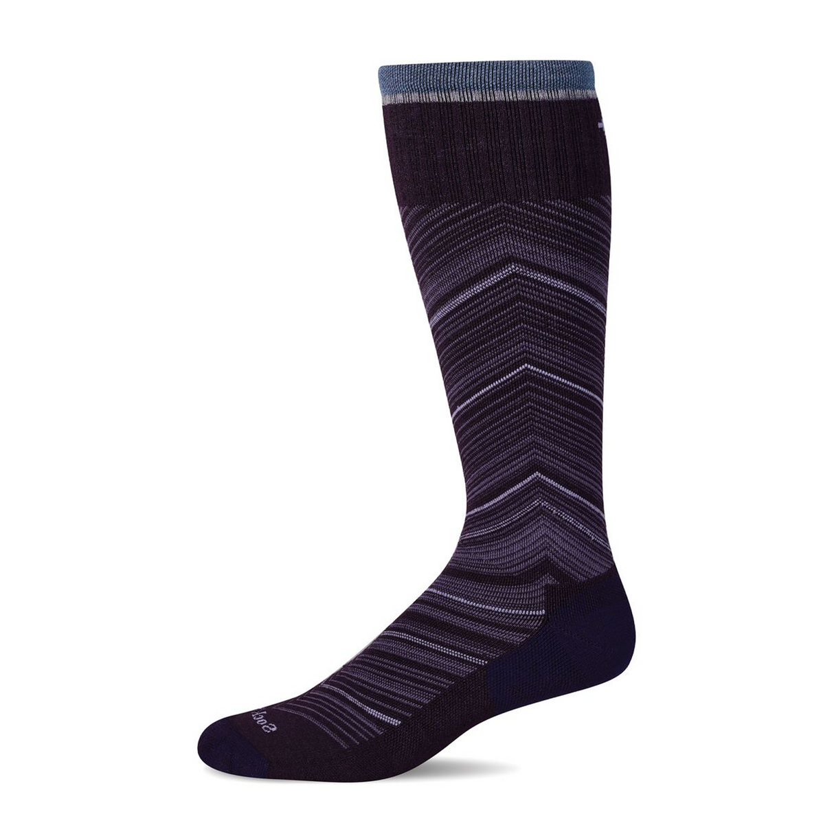 Sockwell Full Flattery Over the Calf Compression Sock (Women) - Blackberry Accessories - Socks - Compression - The Heel Shoe Fitters