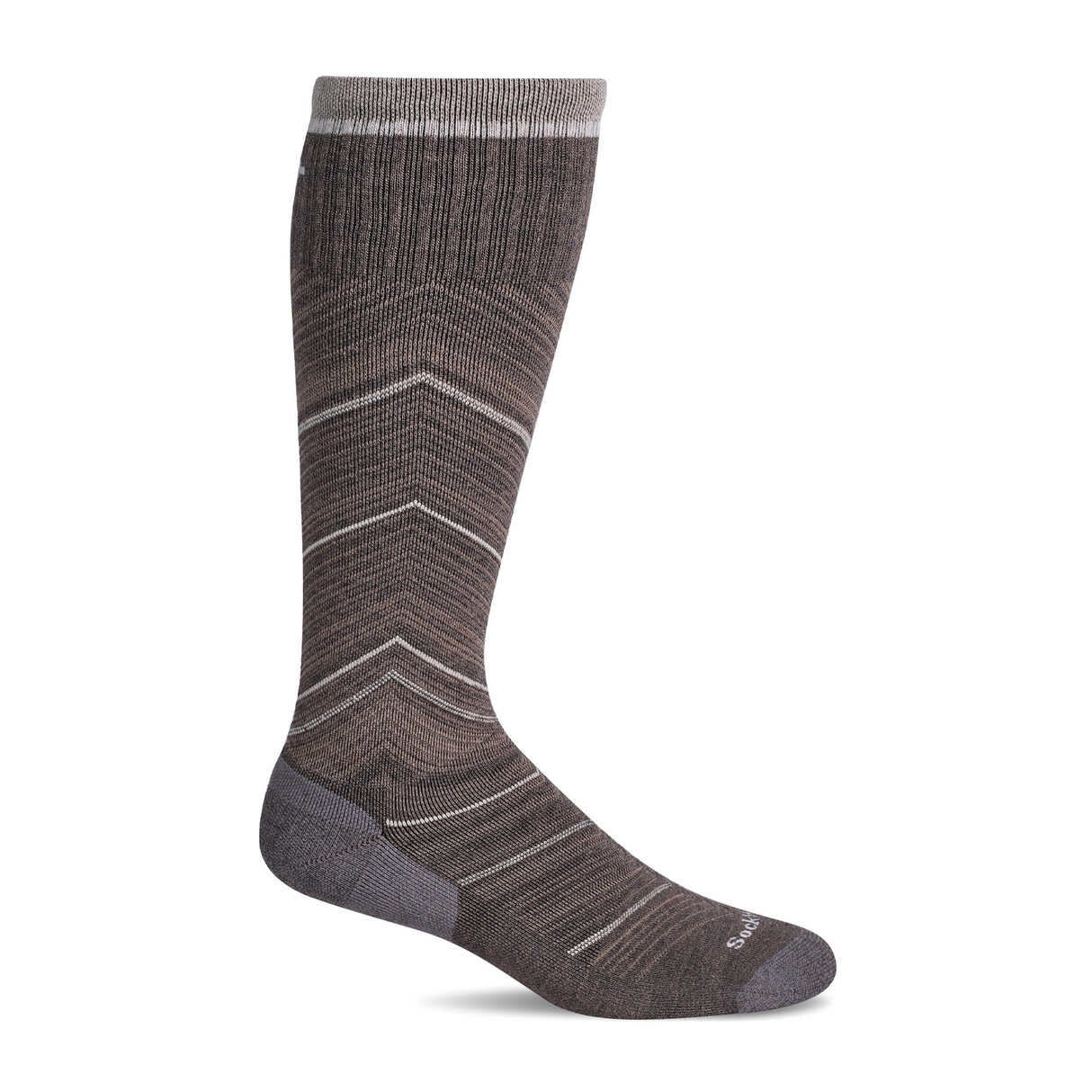 Sockwell Full Flattery Over the Calf Compression Sock (Women) - Mushroom