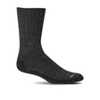 Sockwell Big Easy Relaxed Fit Crew Sock (Men) - Black Multi Accessories - Socks - Lifestyle - The Heel Shoe Fitters