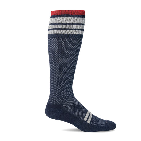 Sockwell Speedway Over the Calf Compression Sock (Men) - Navy Accessories - Socks - Compression - The Heel Shoe Fitters