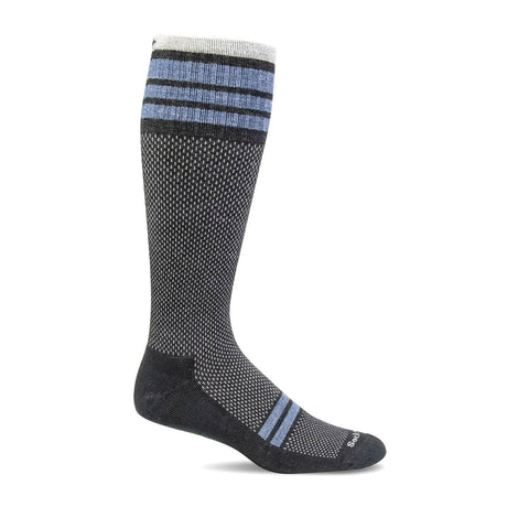 Sockwell Speedway Over the Calf Compression Sock (Men) - Black Accessories - Socks - Compression - The Heel Shoe Fitters